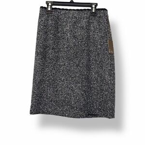 Caslon Pencil Skirt Black & White